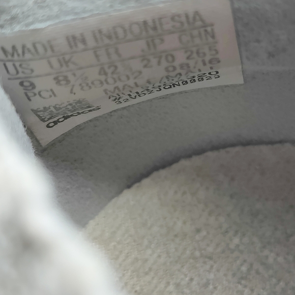 Adidas Originals ZX Flux Primeknit Z Off White Running Sneaker Men's Shoe Size 9 - Picture 10 of 10